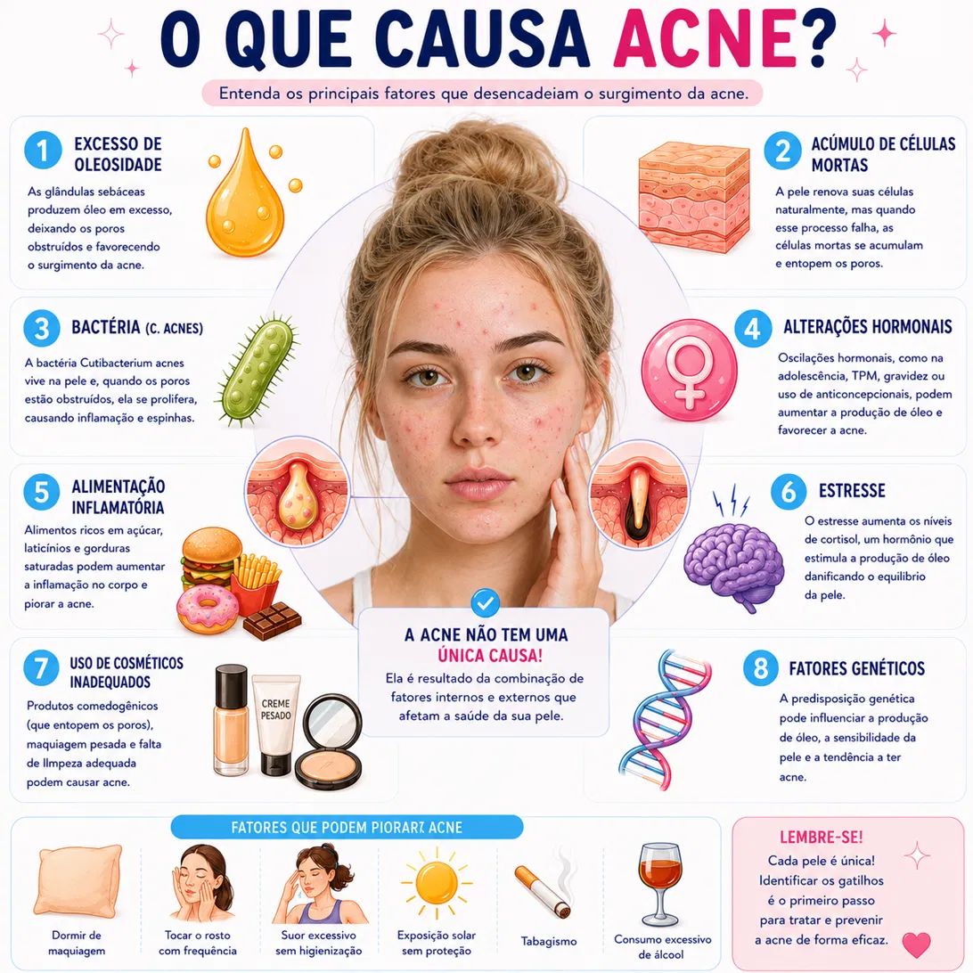 O Que Causa Acne
