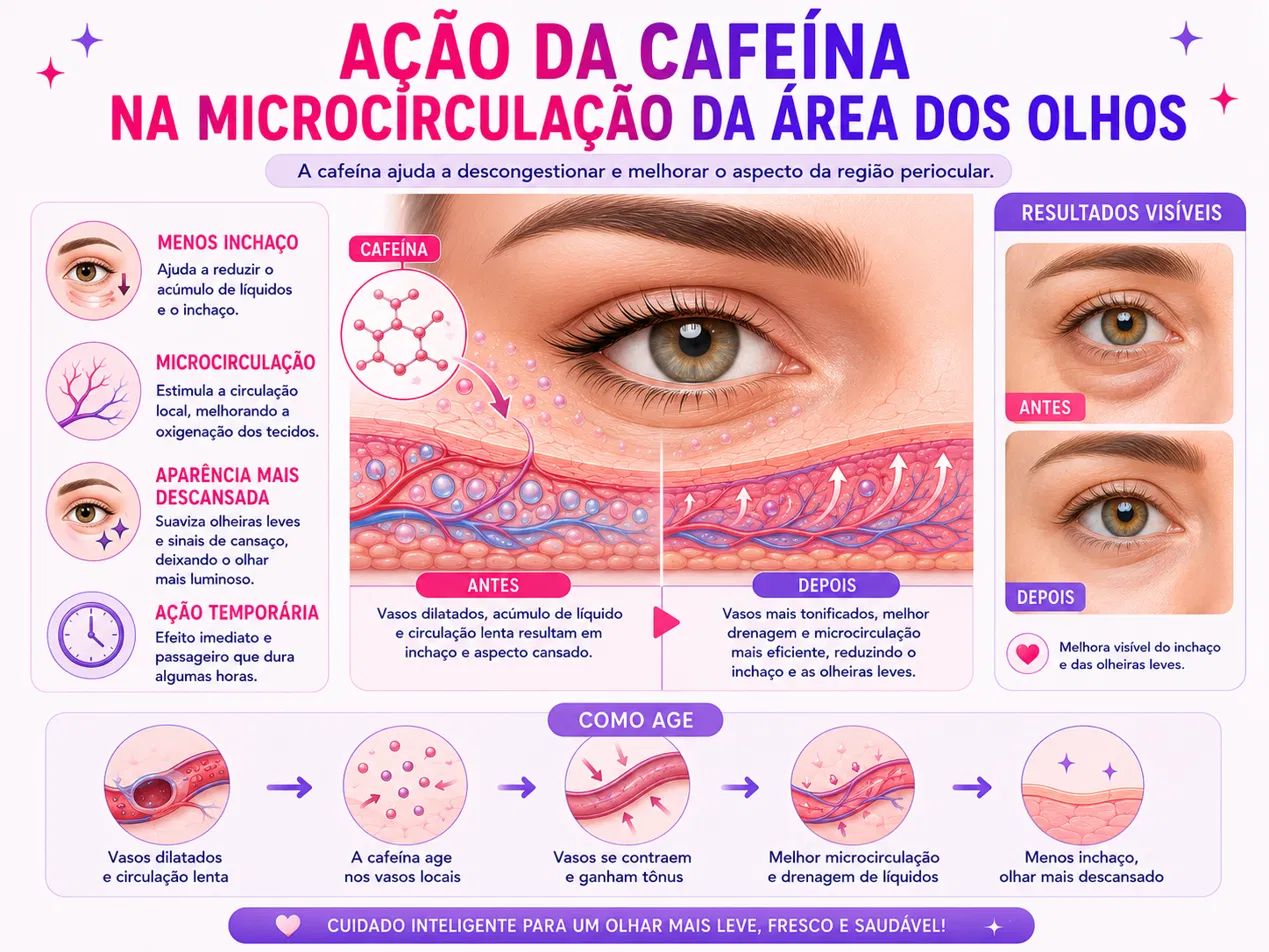 Ação da Cafeína na Microcirculação